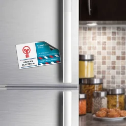 Avery® Printable Magnetic Business Cards, Inkjet Compatible, White, Matte Finish, 10 Cards Per Sheet, Pack Of 3 Sheets