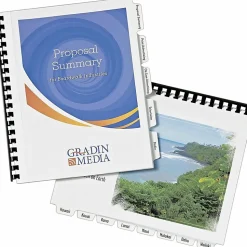 Avery® Print-On™ Dividers, 8 1/2" x 11", Unpunched, 5-Tab, White Dividers/White Tabs, Pack Of 5 Sets