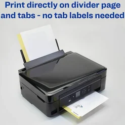 Avery® Print-On™ Dividers, 8 1/2
