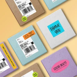 Avery® Print-To-The-Edge Labels With Sure Feed® Technology And Easy Peel® Label Feature, 94501-BYP40, Round, 2