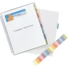 Avery® Protect 'n Tab™ Tabbed Sheet Protector Dividers, 8-1/2" x 11", Clear, 8/Pack