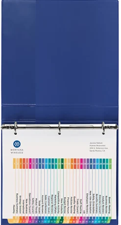 Avery® Ready Index® Binder Dividers, Customizable Table Of Contents, 31 Tab, Multicolor, Set Of 6 Sets