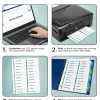 Avery® Ready Index® 1-32 Tab Double Column Binder Dividers With Customizable Table Of Contents, 8-1/2" x 11", 32 Tab, White/Multicolor, 1 Set