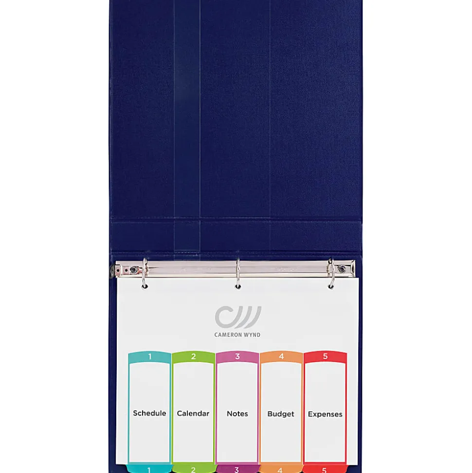 Avery® Ready Index® 1-31 Tab With Customizable Table Of Contents Binder Dividers, 8-1/2" x 11", 31 Tab, White/Multicolor, 1 Set