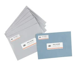 Avery® Repositionable Address Labels, 55160, Rectangle, 1" x 2-5/8", White, Pack Of 3,000
