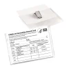 Avery® Secure Top Badge Holders, For 3" x 4" Badge, Landscape With Lanyard, Clear, Box Of 100