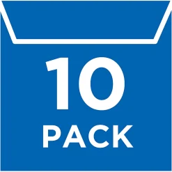 Avery® Self-Adhesive CD/DVD Top Load With Flap Storage Pages, Clear, Pack of 10