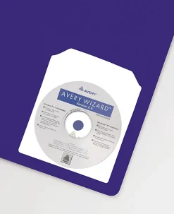 Avery® Self-Adhesive CD/DVD Top Load With Flap Storage Pages, Clear, Pack of 10