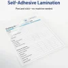 Avery® Self-Adhesive Laminating Sheets, 9" x 12", Pack Of 10