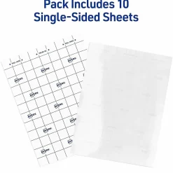 Avery® Self-Adhesive Laminating Sheets, 9