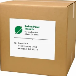 Avery® Shipping Labels, 8255, Rectangle, 8-1/2