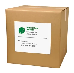 Avery® Shipping Labels, 8255, Rectangle, 8-1/2