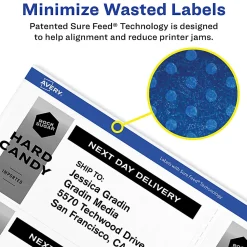 Avery® Shipping Labels With TrueBlock Technology, 5815, 4