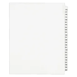 Avery®  Standard Collated Legal Dividers, Avery® Style, 8 1/2