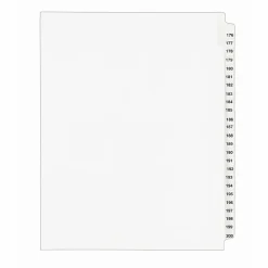 Avery®  Standard Collated Legal Dividers, Avery® Style, 8 1/2