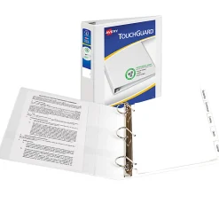 Avery TouchGuard® Protection View 3 Ring Binder, 2