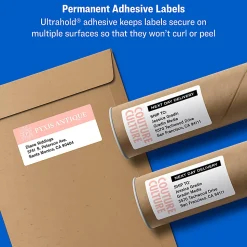 Avery® TrueBlock® Shipping Labels With Sure Feed® Technology, 5164, Rectangle, 3 1/3" x 4", White, Pack Of 600
