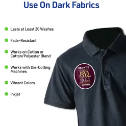 Avery® T-Shirt Transfers, Dark, 3279, Pack Of 5