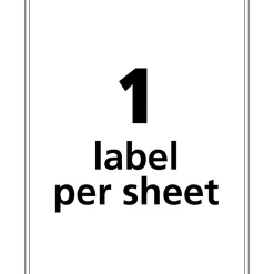Avery® UltraDuty™ GHS Chemical Labels, AVE60507, 8 1/2