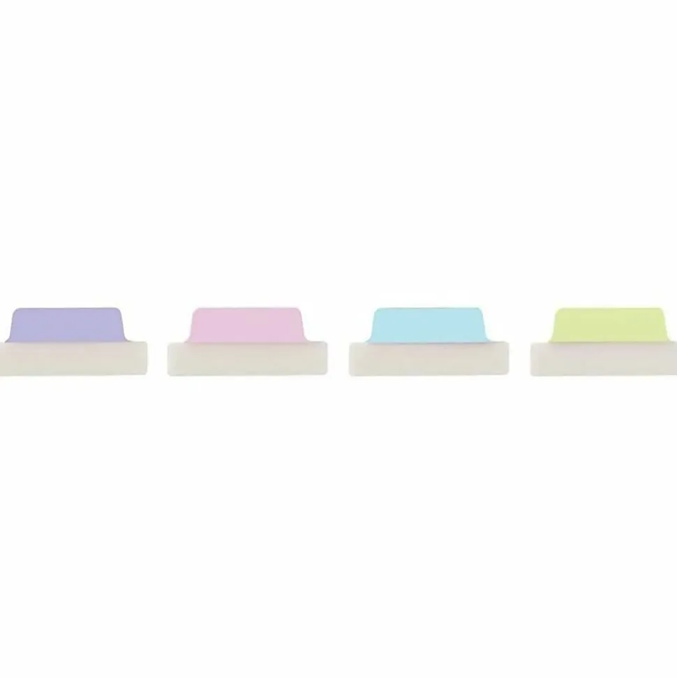 Avery® UltraTabs Repositionable Margin Tabs - Write-on Tab(s) - 1" Tab Height x 2.50" Tab Width - Assorted Pastel Tab(s) - 48 / Pack