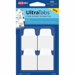 Avery® Ultra Tabs Repositionable Mini Tabs, 74788