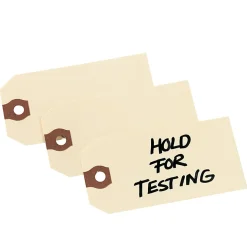 Avery® Unstrung Shipping Tags, 4-3/4" x 2-3/8", Manila, Pack Of 1,000 Tags