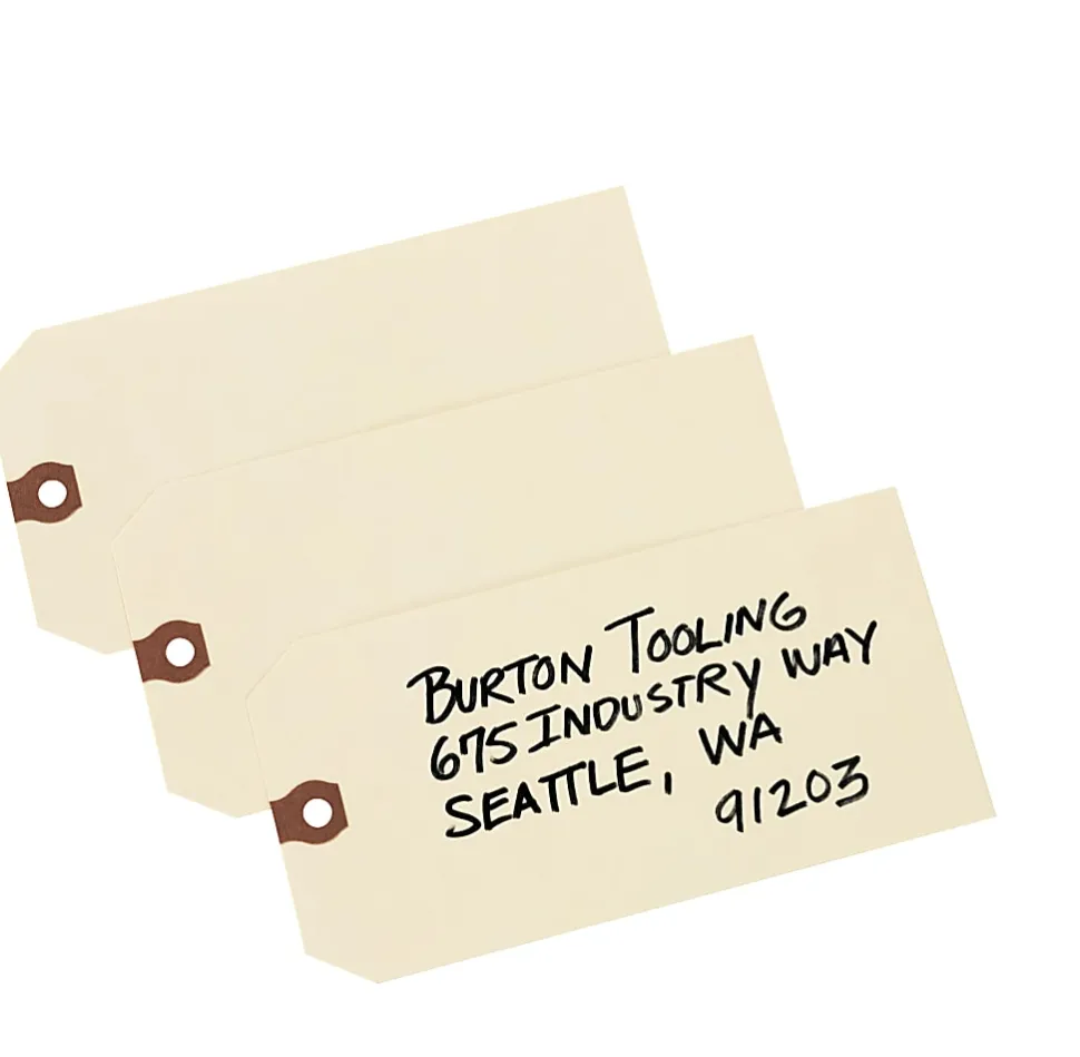 Avery® Unstrung Shipping Tags, 4-3/4" x 2-3/8", Manila, Pack Of 1,000 Tags