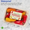 Avery® Waterproof Labels With Ultrahold®, 05523, Rectanlge, 2" x 4", White, 500 Labels For Laser Printers