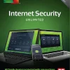 AVG Technologies Avast AVG Internet Security 2019 Unlimited, For PC/Mac , Product Key