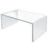 Azar Displays Riser Displays, 6"H x 12"W x 7 3/4"D, Clear, Pack Of 4
