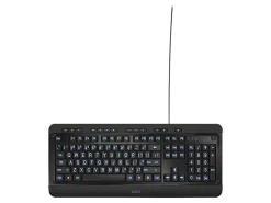 Azio KB505U Vision USB Keyboard, Black