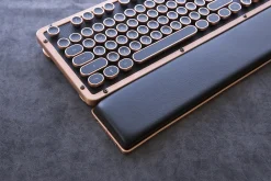 Azio Retro Classic Palm Rest, 7"H x 19"W x 1.5"D, Artisan Copper, PR-RC-L03