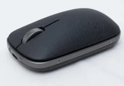 Azio Retro Classic Wireless Mouse, 3.2"H x 6"W x 6"D, Gunmetal, RM-RCM-L-04