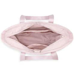 BAGSMART Nylon Zoraesque Tote, 12-1/2”H x 15-1/4”W x 6”D, Pink