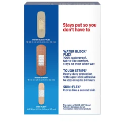 BAND-AID® Brand Adhesive Bandages Variety Pack, Assorted Sizes, 30 ct