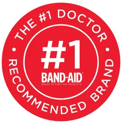 BAND-AID® Brand TRU-STAY™ Plastic Strips Adhesive Bandages, All One Size, Box of 60