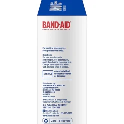 Band-Aid Flexible Fabric Adhesive Bandage, 1