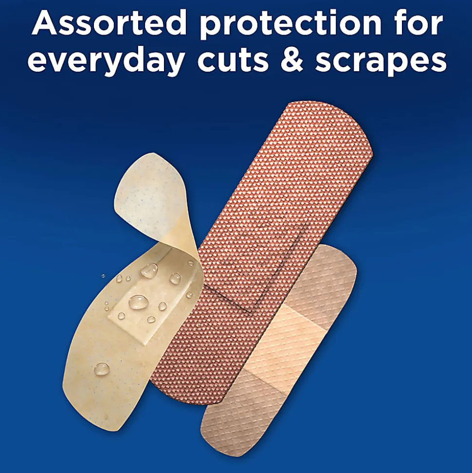 Band-aid® Value Pack, Assorted Sizes, Pack Of 163 Bandages