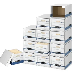 Bankers Box® File/Cube™ Storage Box Shells, Letter/Legal, 15