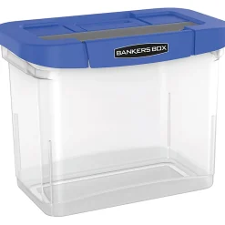 Bankers Box® Heavy-Duty Portable Storage File Box, 10 3/4