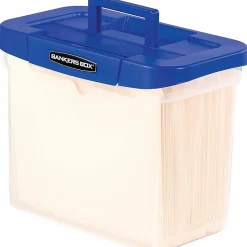 Bankers Box® Heavy-Duty Portable Storage File Box, 10 3/4