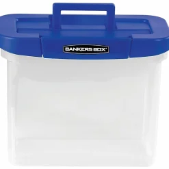 Bankers Box® Heavy-Duty Portable Storage File Box, 10 3/4