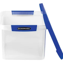 Bankers Box® Heavy-Duty Portable Storage File Box, Letter/Legal Size, 10 5/8