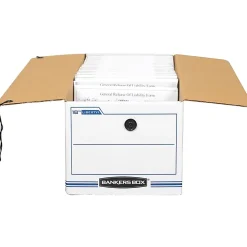 Bankers Box® Liberty® Corrugated Storage Boxes, 7 1/2