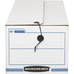 Bankers Box® Liberty® Corrugated Storage Boxes, 7 1/2