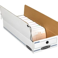Bankers Box® Liberty® Corrugated Storage Boxes, 4 1/2