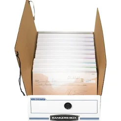 Bankers Box® Liberty® Corrugated Storage Boxes, 4 1/2