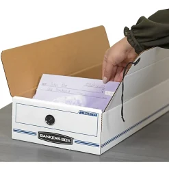 Bankers Box® Liberty® Corrugated Storage Boxes, 4 1/2