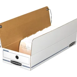 Bankers Box® Liberty® Corrugated Storage Boxes, 4 1/2