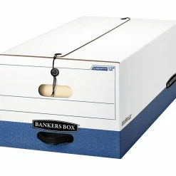 Bankers Box® Liberty® FastFold® Heavy-Duty Storage Boxes, Legal Size, 24